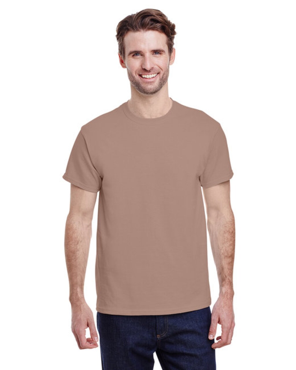 Gildan® Heavy Cotton Crewneck Short Sleeve T-Shirt 100% Cotton for Promotional Custom Printing & Team events
